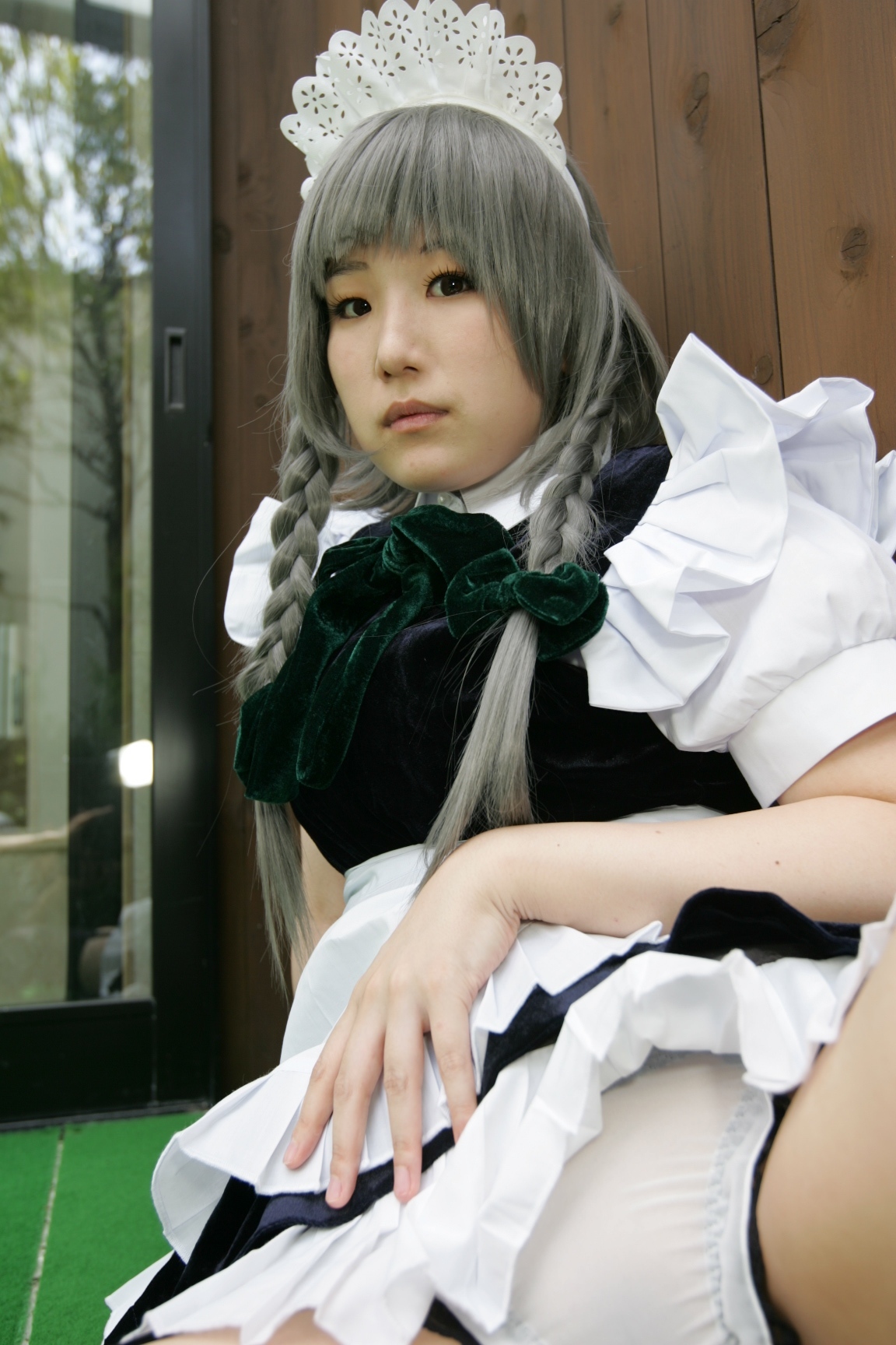 黑丝游戏美女　[Cosplay]Izayoi-Sakuya 日本超级诱惑美女图片写真
